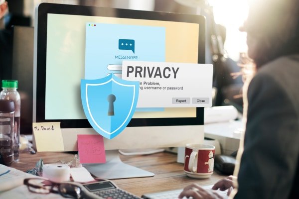 a person using a computer